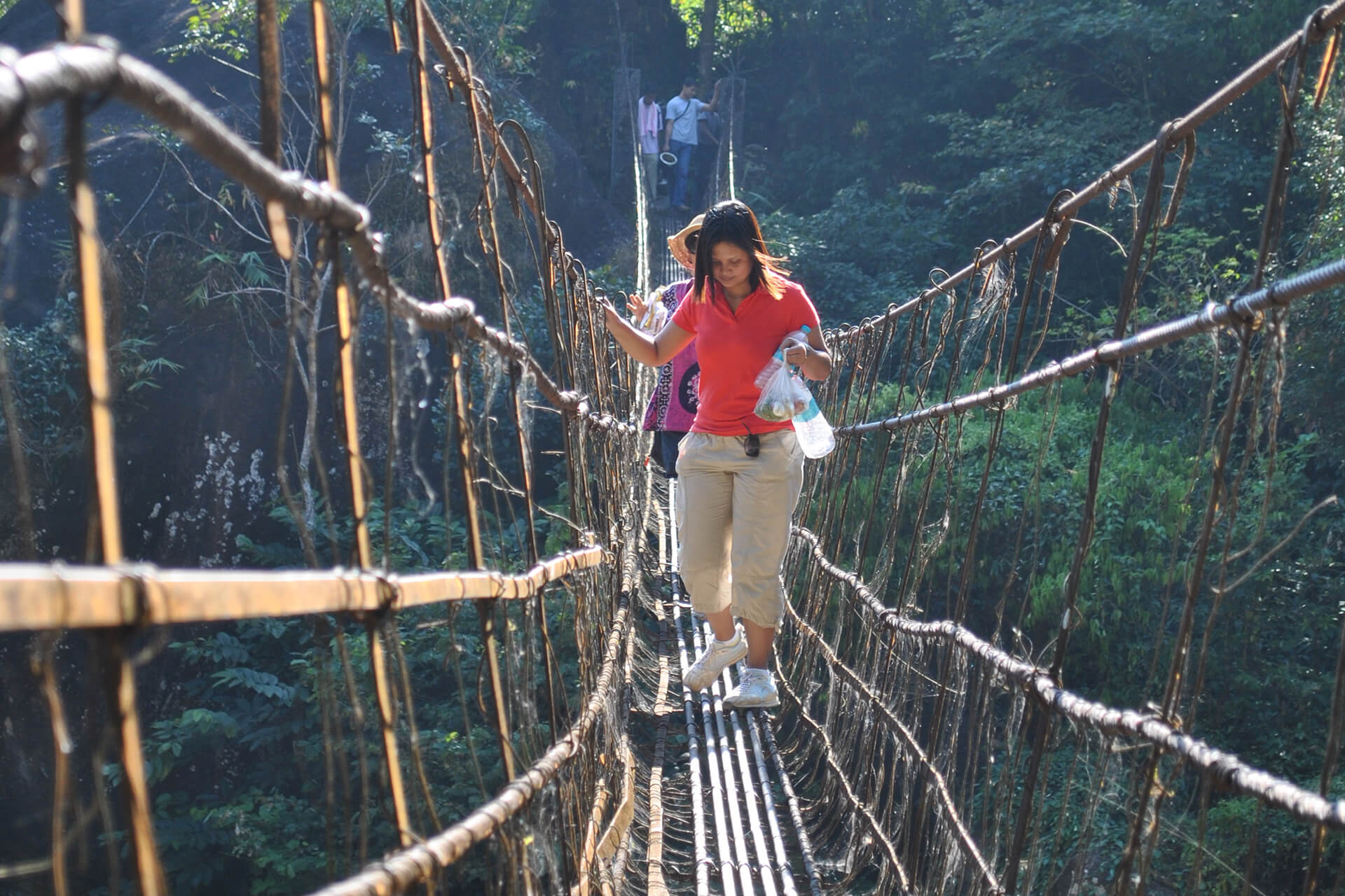 Rope Bridge Crossing