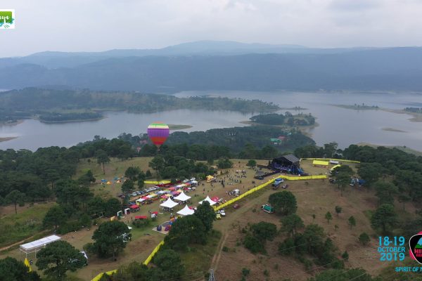 Hot Air Balloon at The Hills Festival