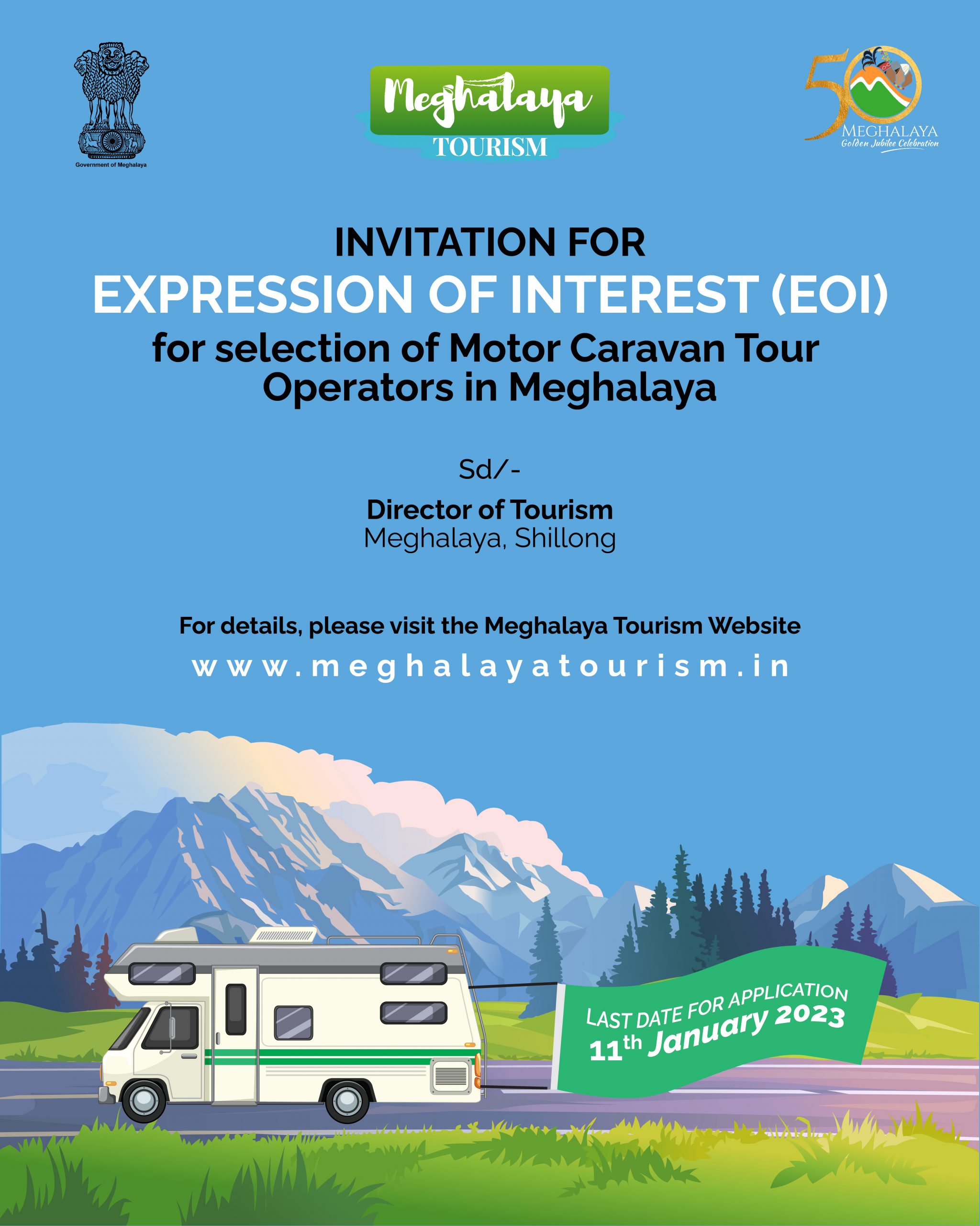 meghalaya tourism e invite