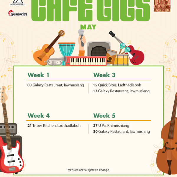 May 2025 Cafe Calendar Jaintia